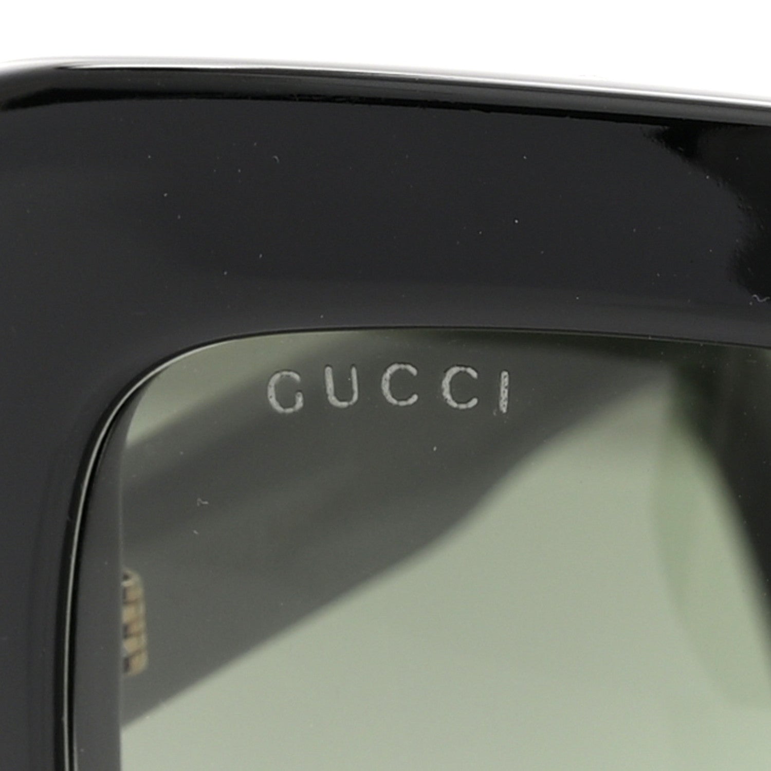 Gucci Acetate Oversize Sunglasses GG0328S Black