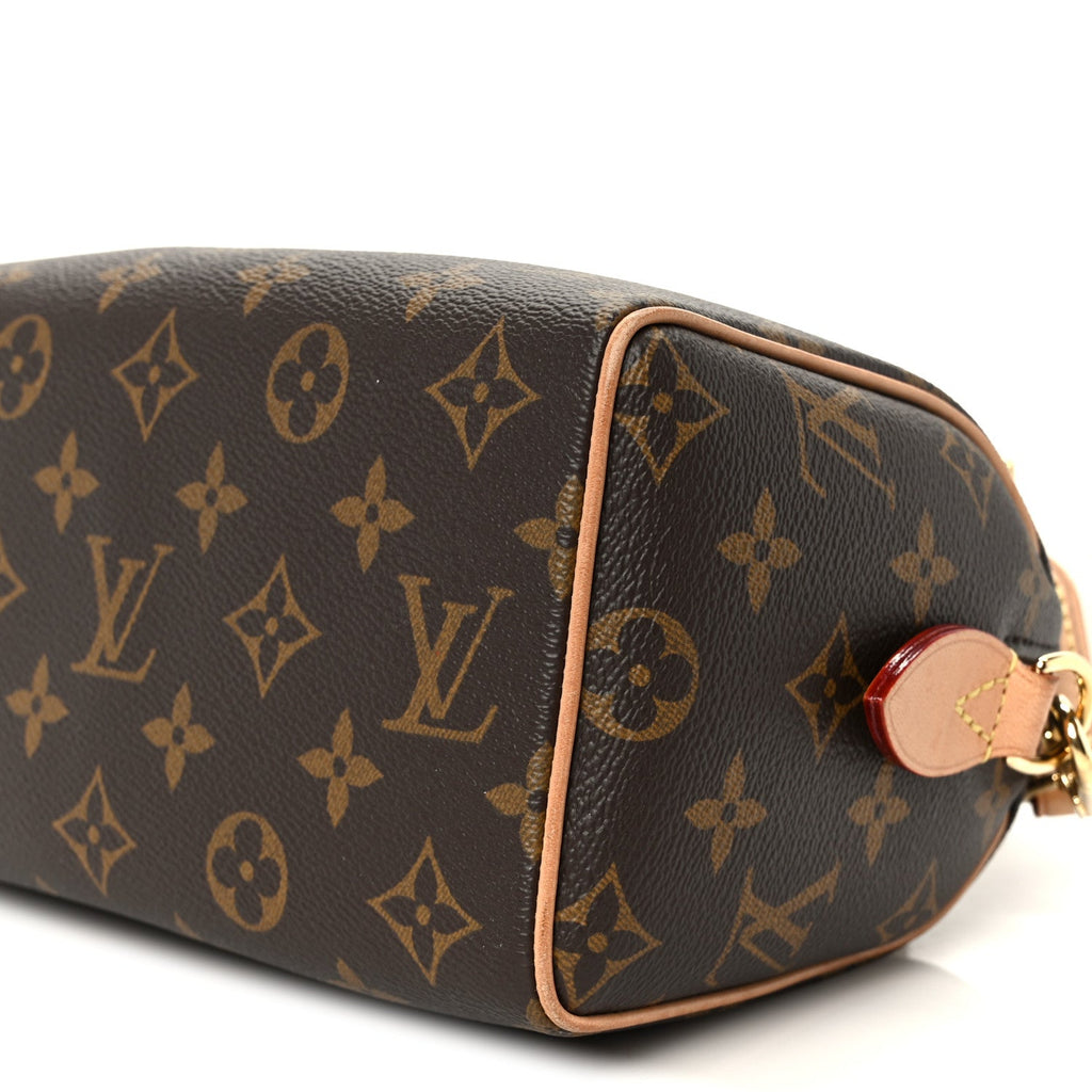 Louis Vuitton Monogram Speedy Bandouliere 20 Black