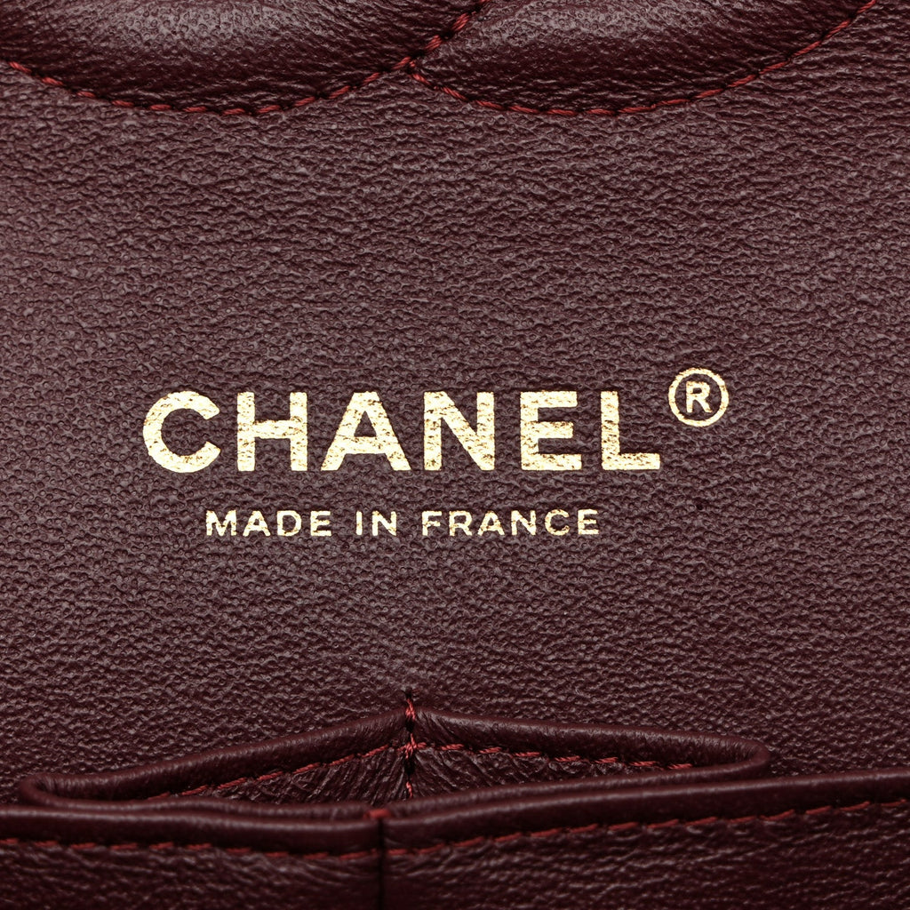 Chanel Lambskin Quilted Medium Double Flap Black