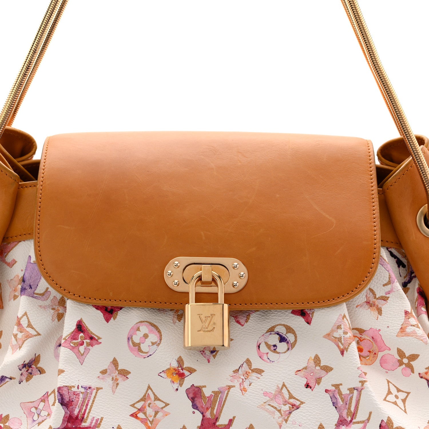 Louis Vuitton Monogram Watercolor Aquarelle Jamais White
