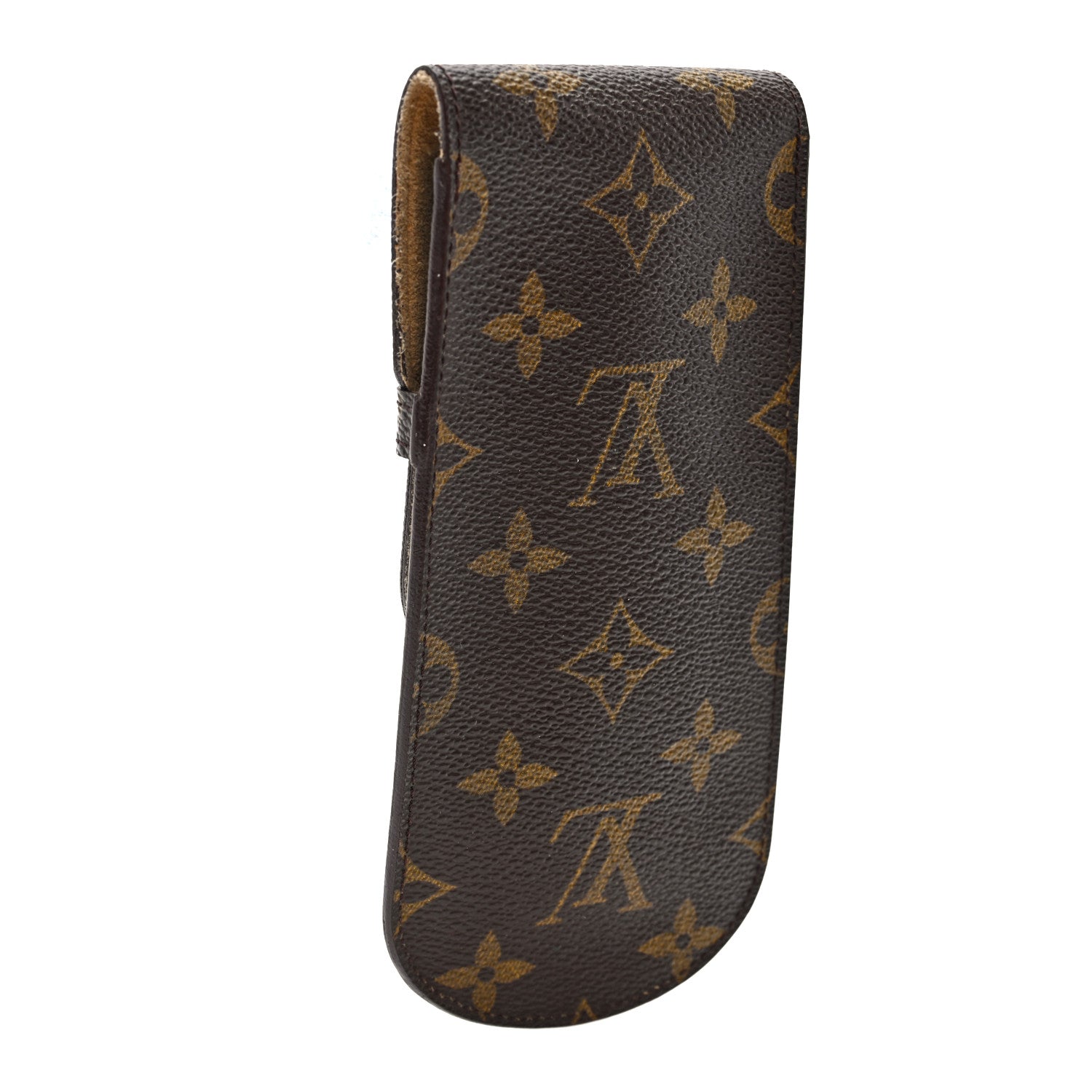 Louis Vuitton Monogram Glasses Sunglasses Case w Flap