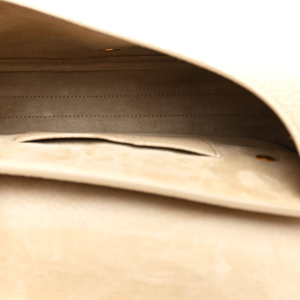 Christian Dior Grained Calfskin Medium Bobby Flap Corda