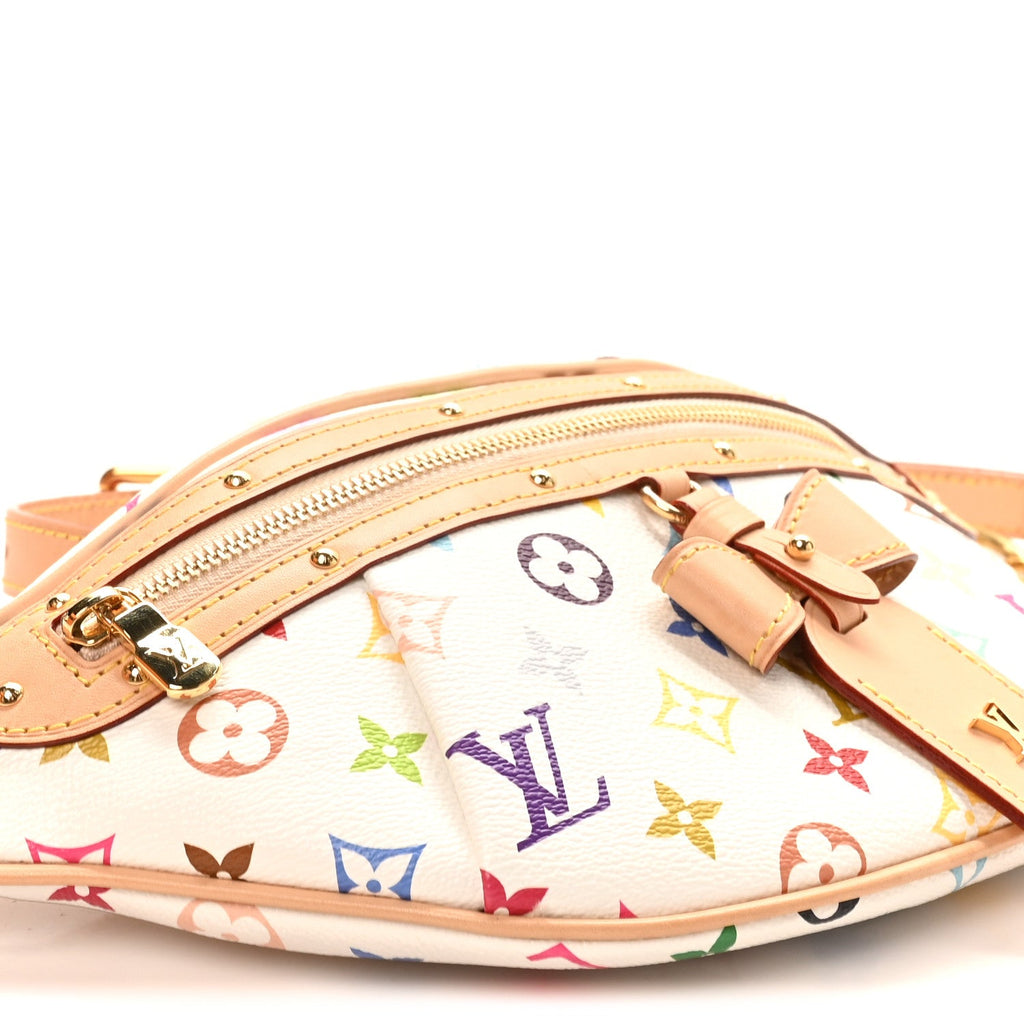 Louis Vuitton LV X TM Monogram Multicolor High Rise Bumbag White