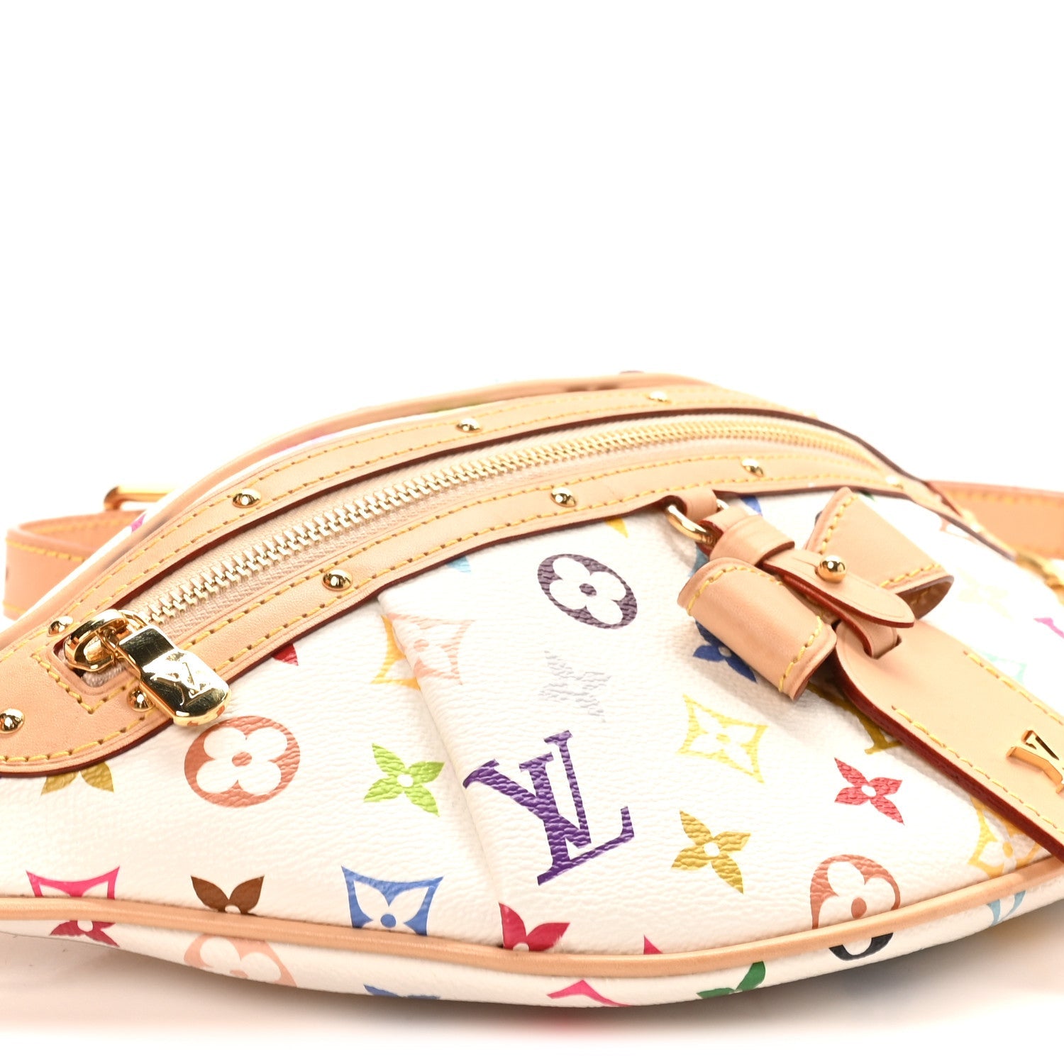 Louis Vuitton LV X TM Monogram Multicolor High Rise Bumbag White