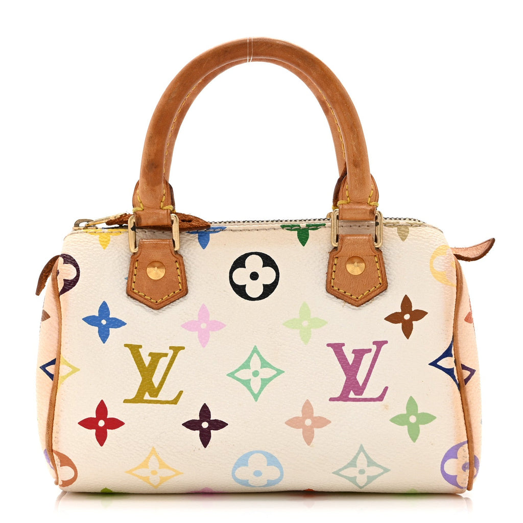 Louis Vuitton Monogram Multicolor Mini Sac HL Speedy White