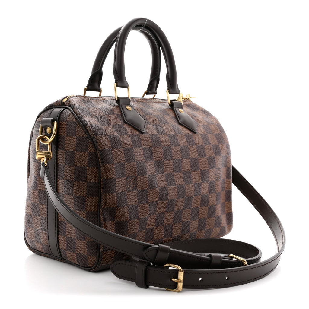 Louis Vuitton Damier Ebene Speedy Bandouliere 25