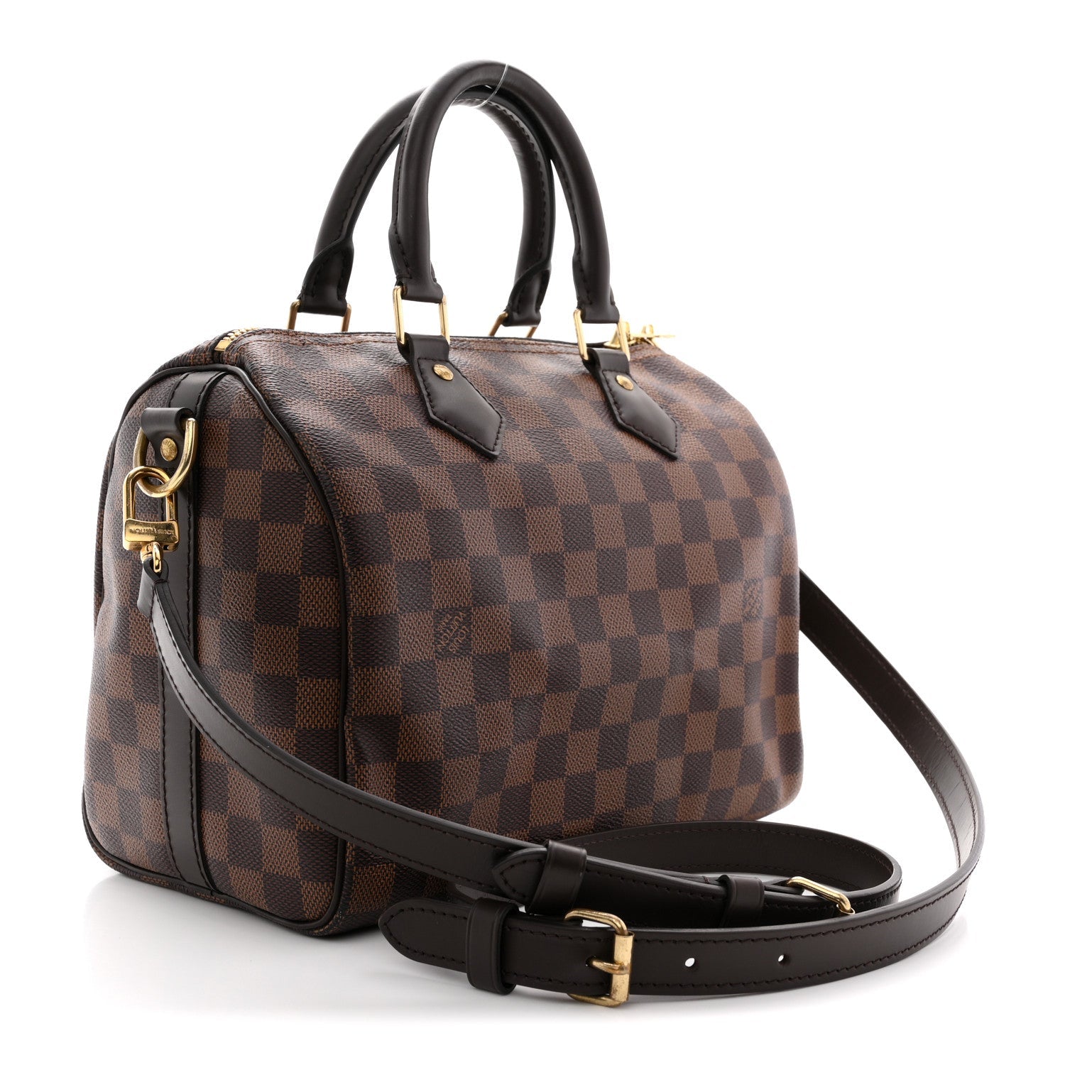 Louis Vuitton Damier Ebene Speedy Bandouliere 25
