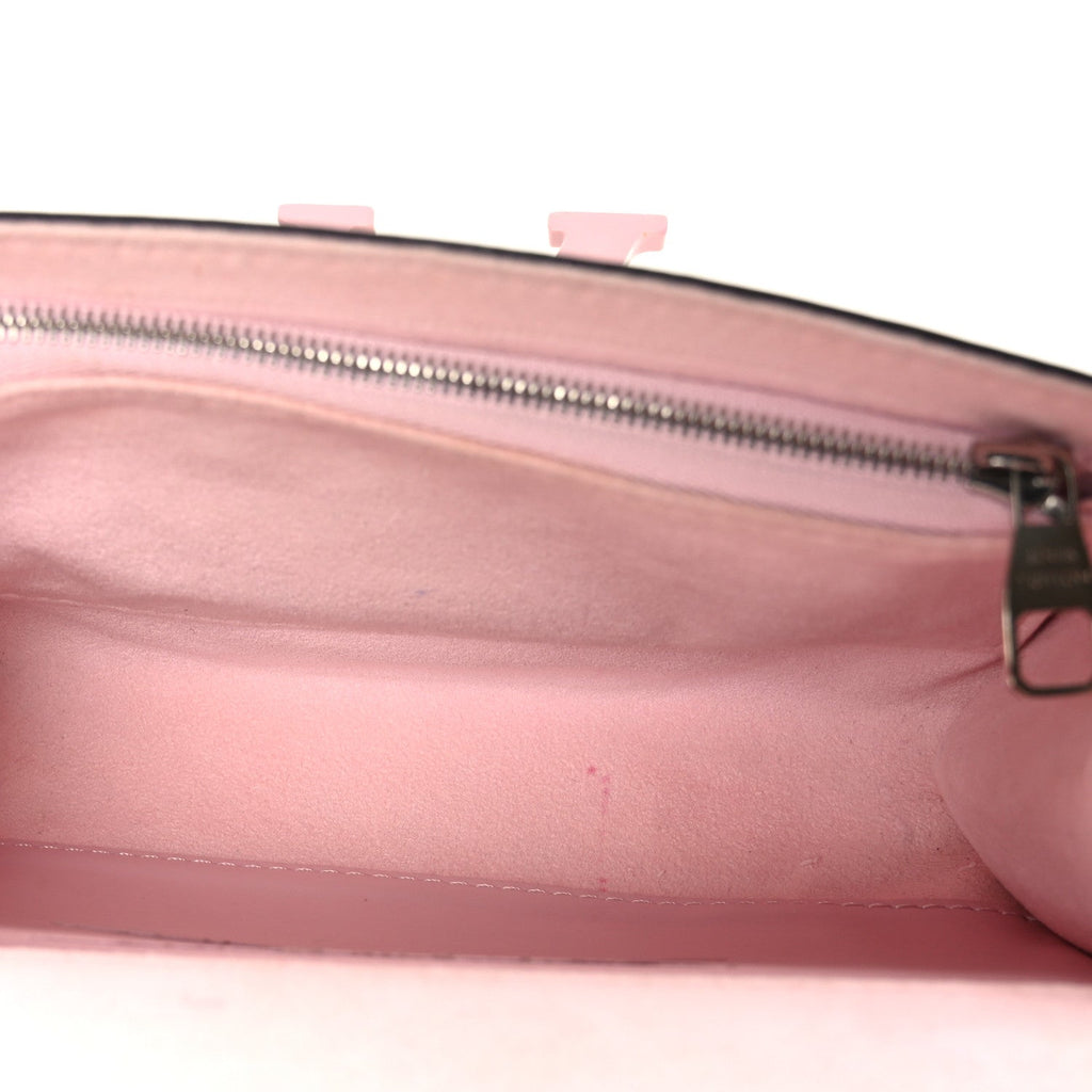 Louis Vuitton Epi Louise Strap PM Rose Clair