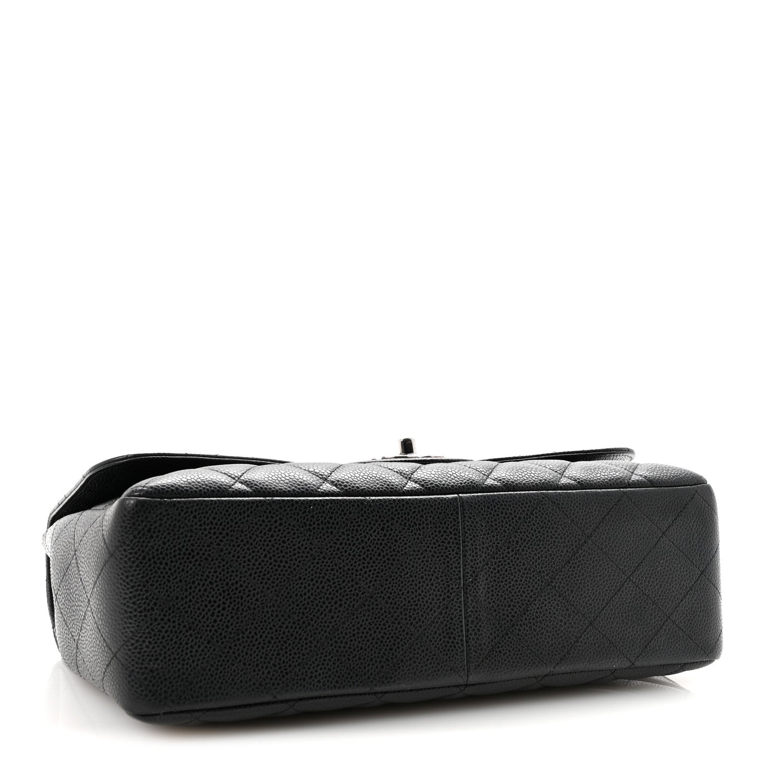 Chanel Caviar Quilted Jumbo Single Flap Black