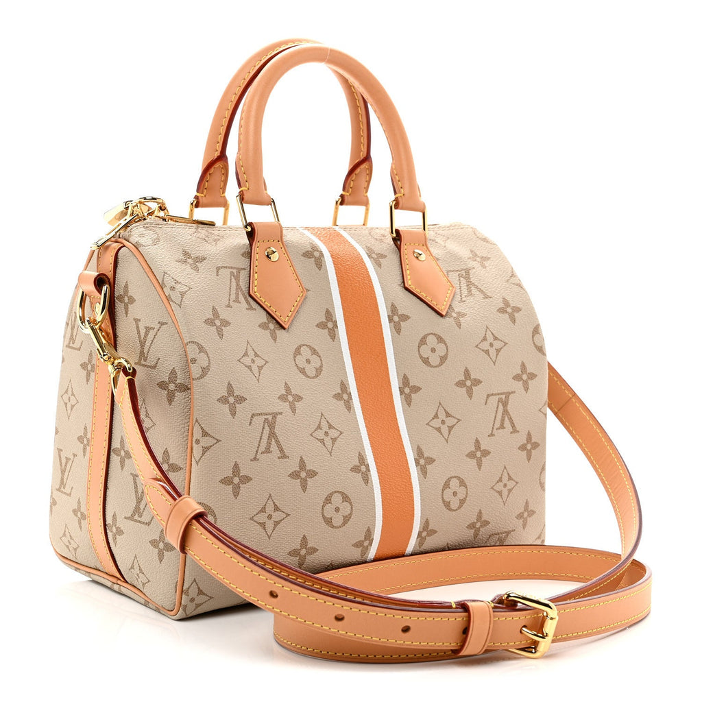 Louis Vuitton Monopaname Speedy Bandouliere 25 Beige Ocher