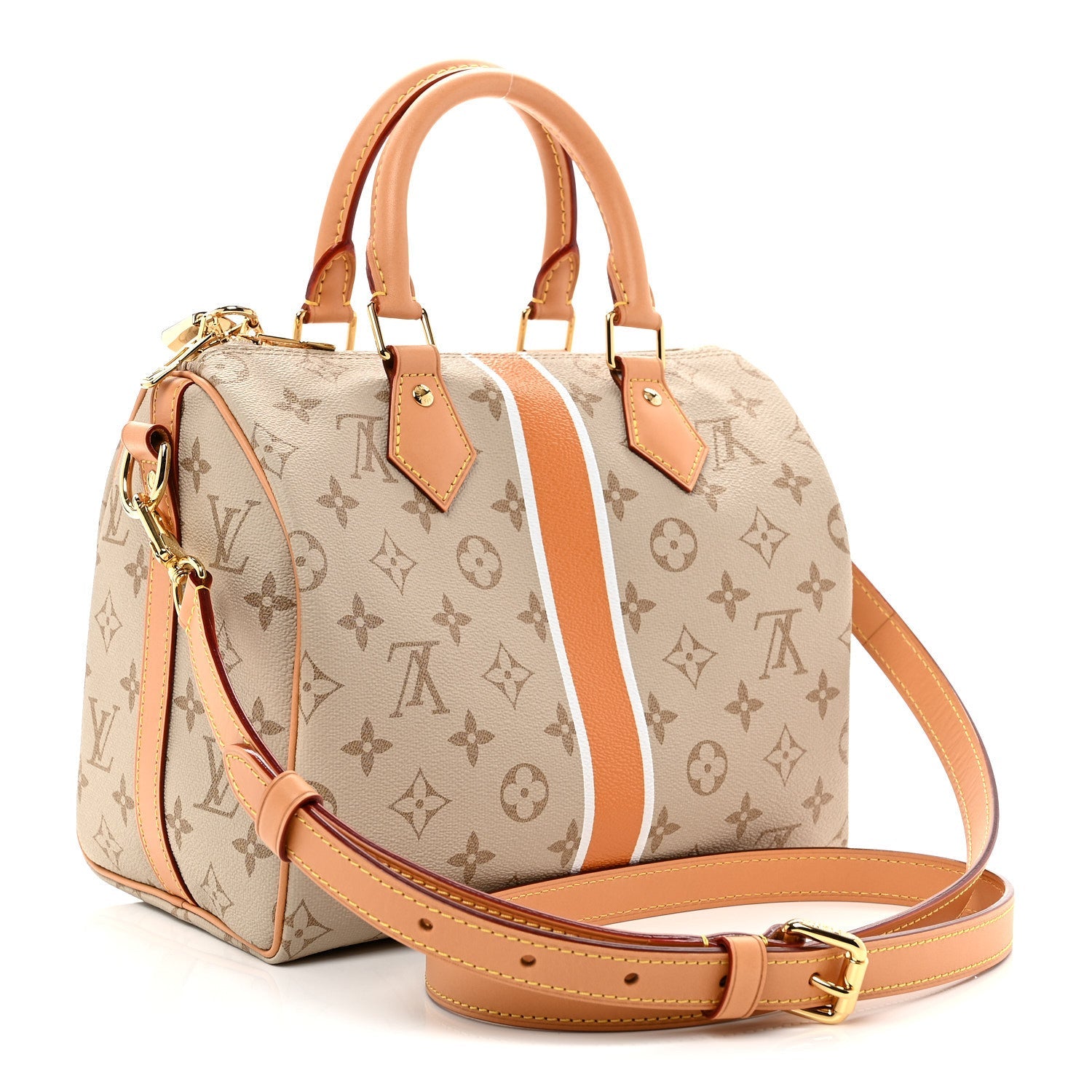 Louis Vuitton Monopaname Speedy Bandouliere 25 Beige Ocher