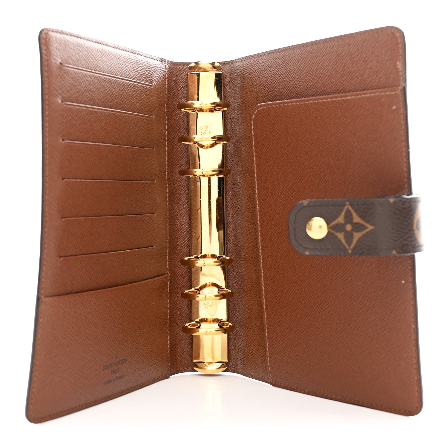 Louis Vuitton Monogram Medium Ring Agenda Cover