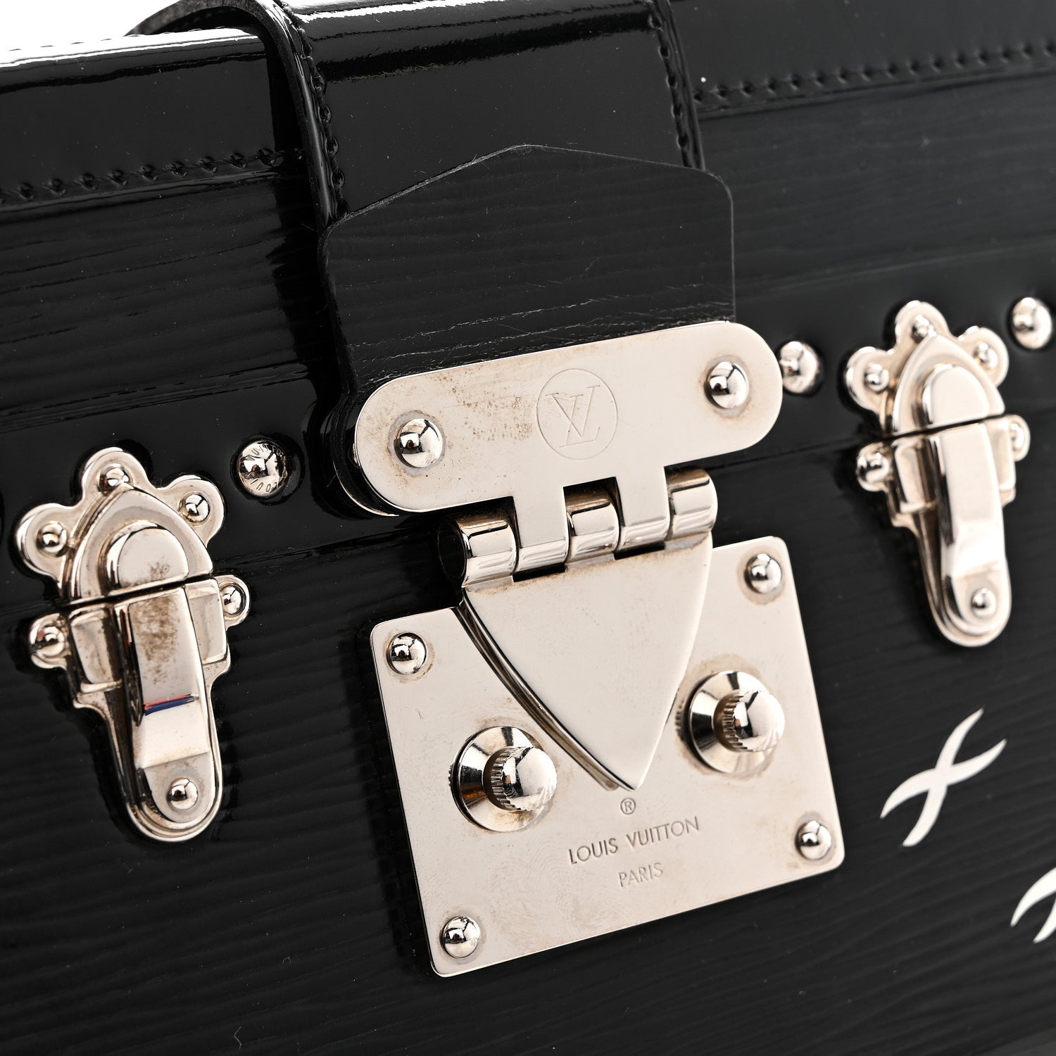 Louis Vuitton Epi Petite Malle Black