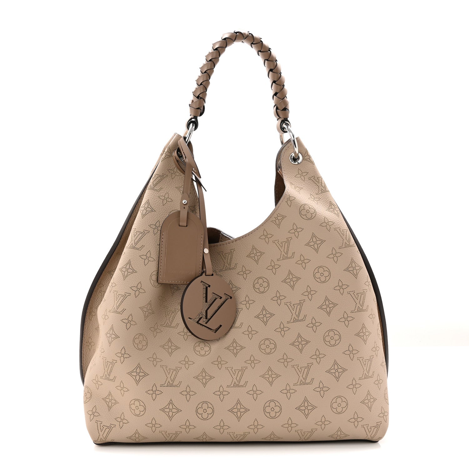 Louis Vuitton Mahina Carmel Hobo Galet
