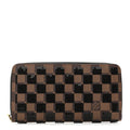 Louis Vuitton Damier Paillettes Zippy Wallet Black