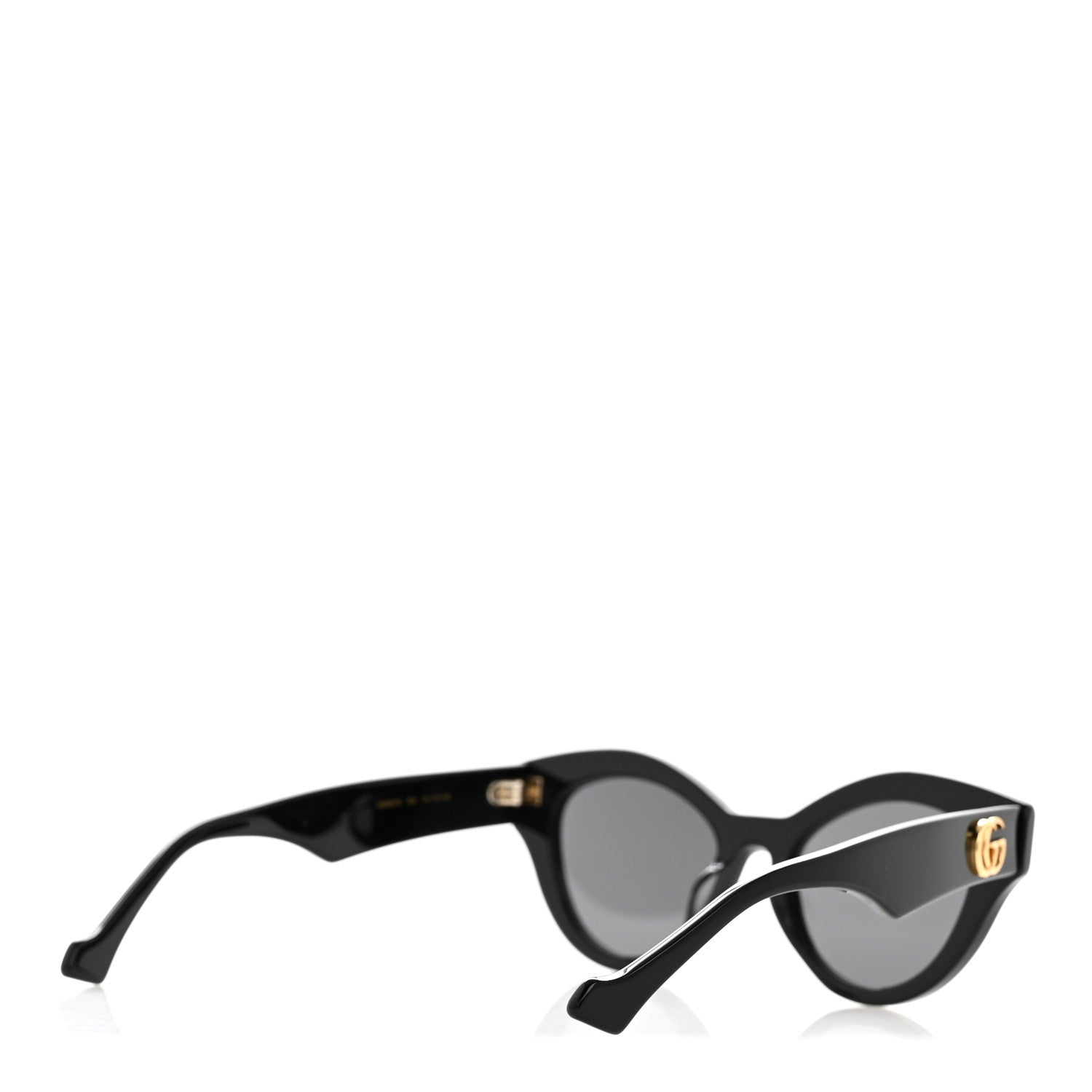 Gucci Acetate Cat Eye Sunglasses GG0957S Black