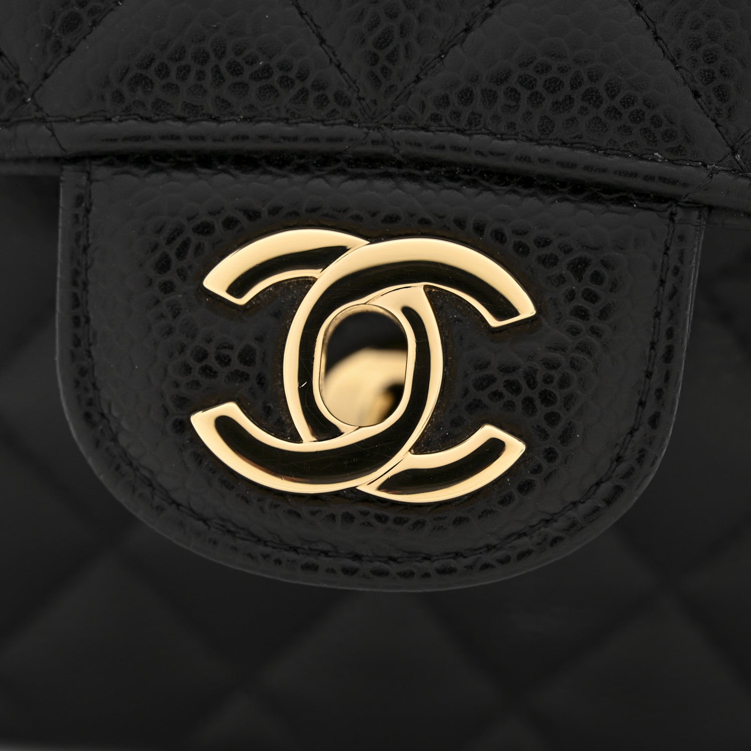 Chanel Caviar Quilted Small Double Flap Black