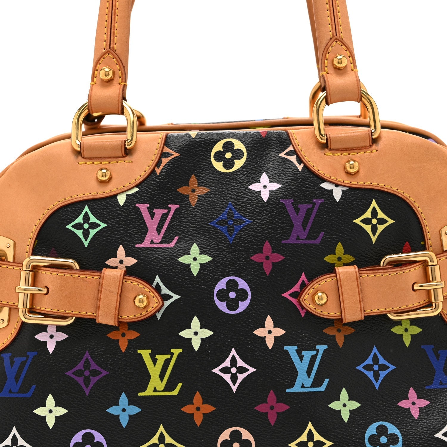 Louis Vuitton Monogram Multicolor Claudia Black