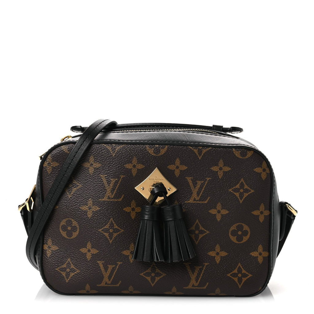 Louis Vuitton Monogram Saintonge Black