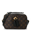 Louis Vuitton Monogram Saintonge Black