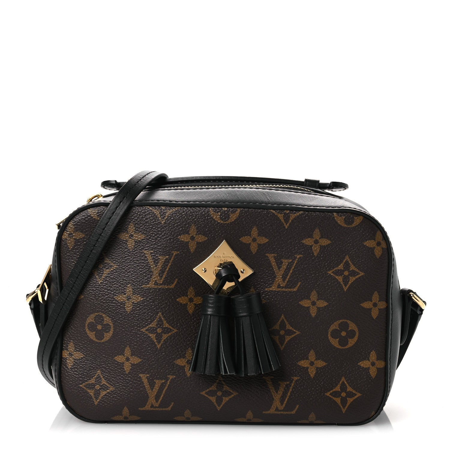 Louis Vuitton Monogram Saintonge Black