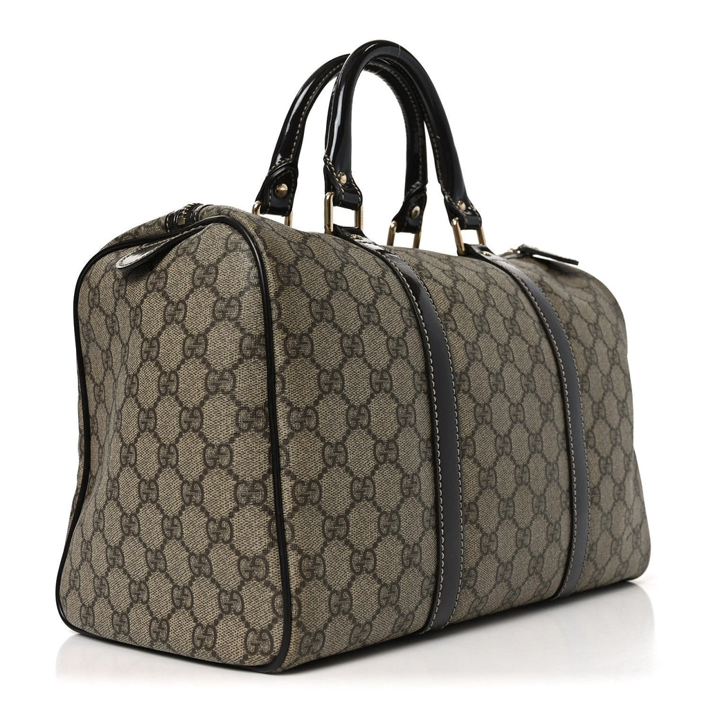 Gucci GG Plus Monogram Medium Joy Boston Dark Brown