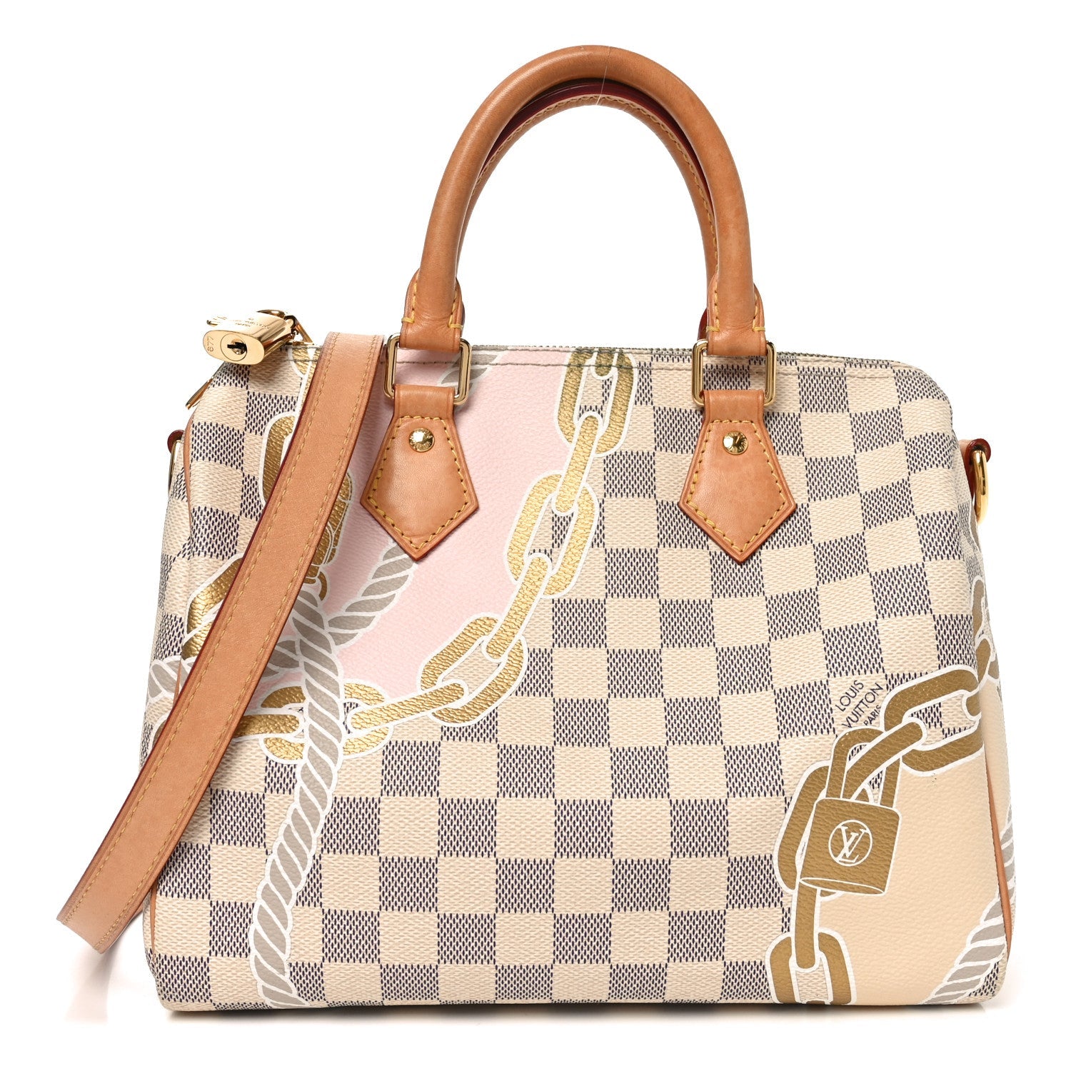 Louis Vuitton Damier Azur Nautical Speedy Bandouliere 25