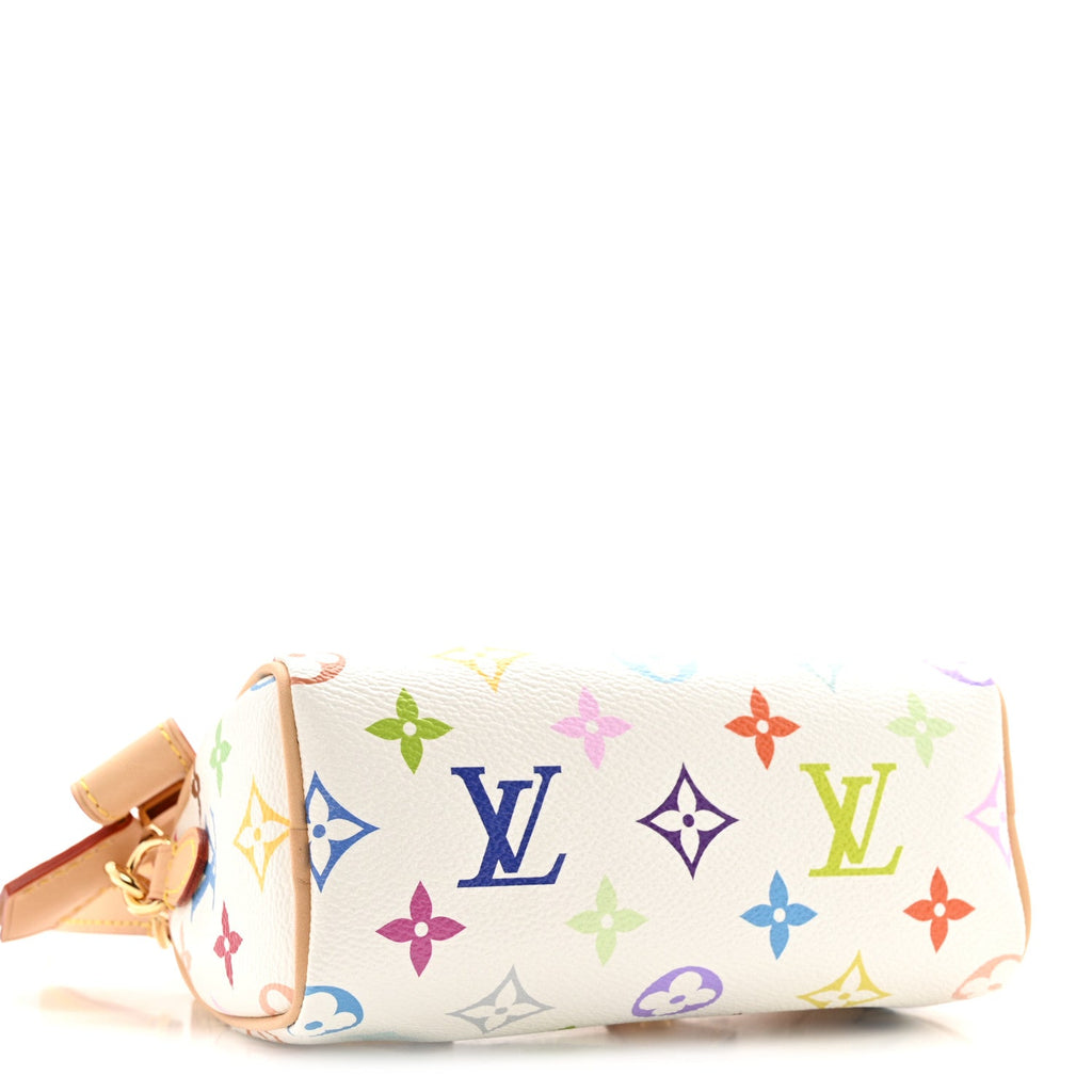 Louis Vuitton LV X TM Monogram Multicolor Nano Speedy White