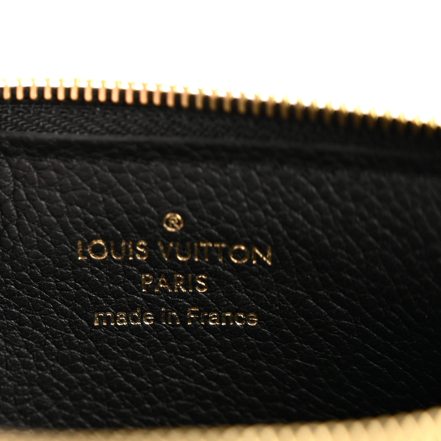 Louis Vuitton Empreinte Recto Verso Card Holder Black
