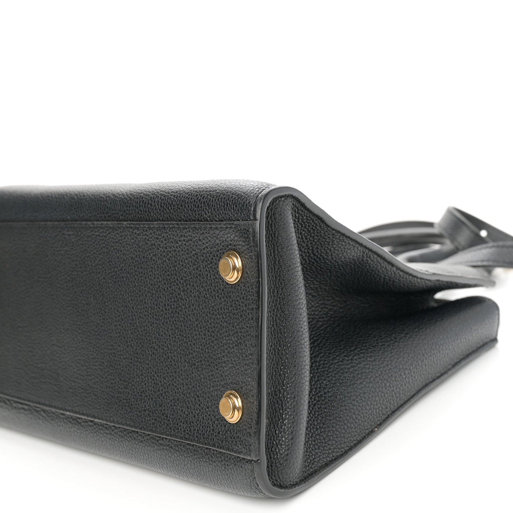 Louis Vuitton Taurillon City Steamer PM Black