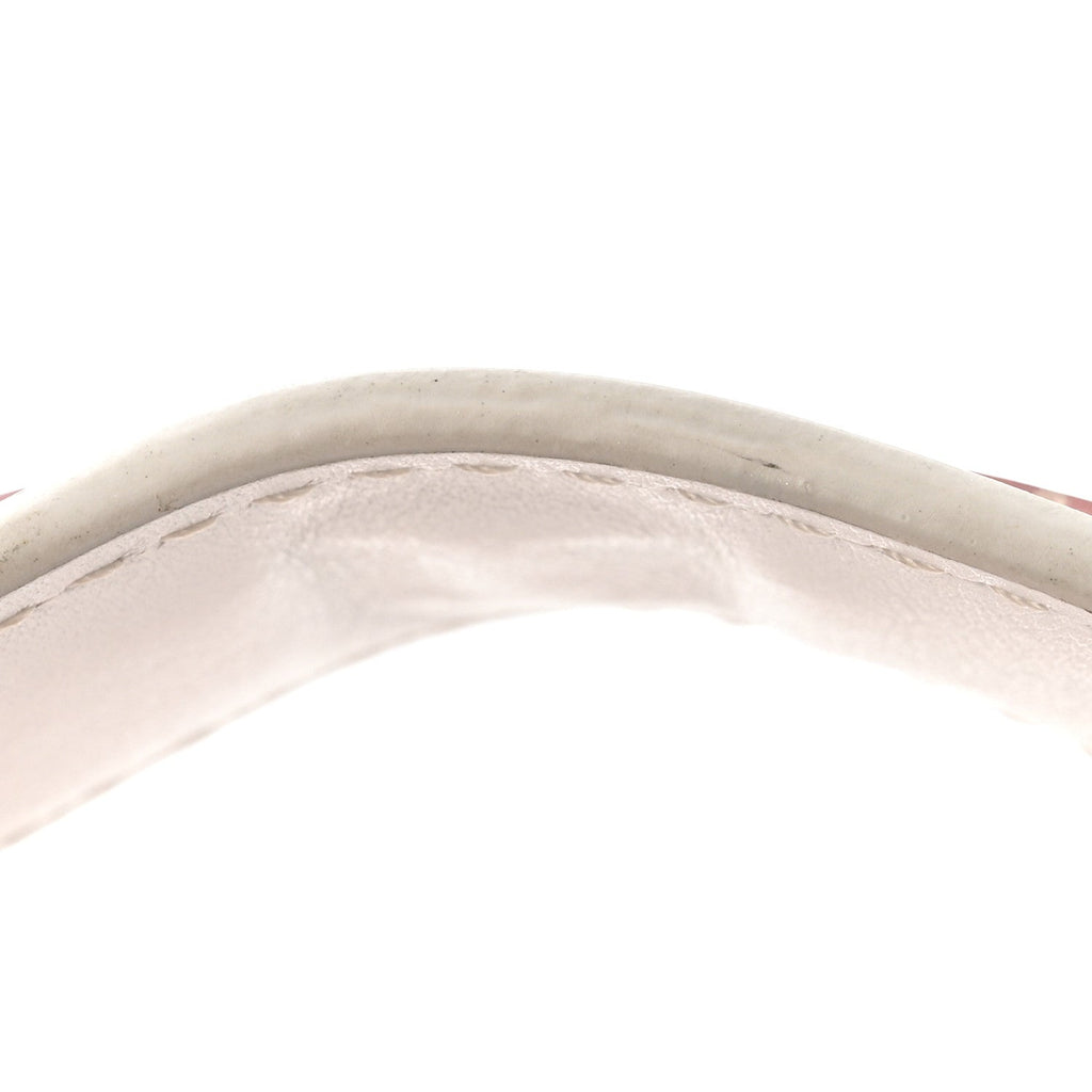 Louis Vuitton Calfskin PVC Epi Plage Soft Trunk Optic White