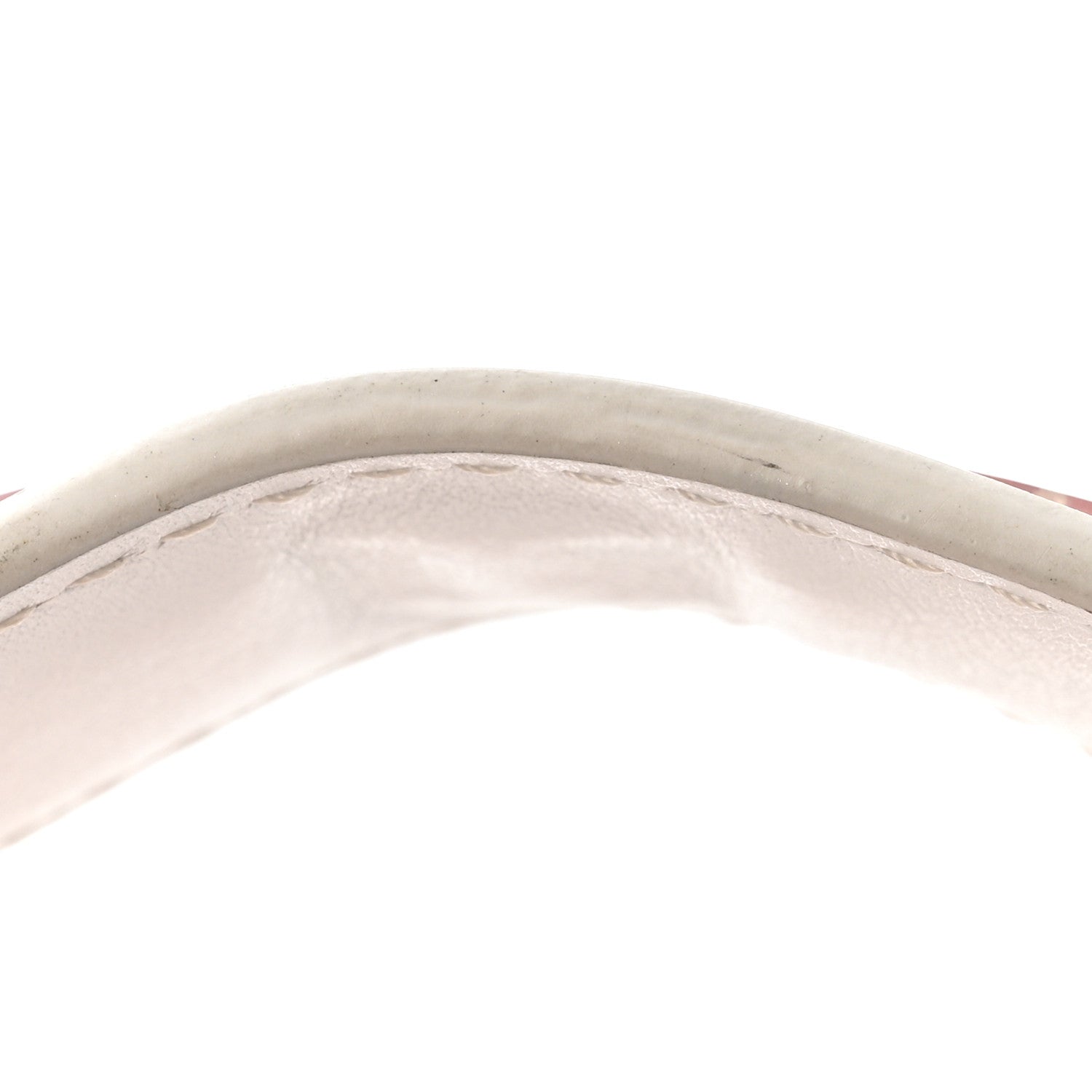 Louis Vuitton Calfskin PVC Epi Plage Soft Trunk Optic White