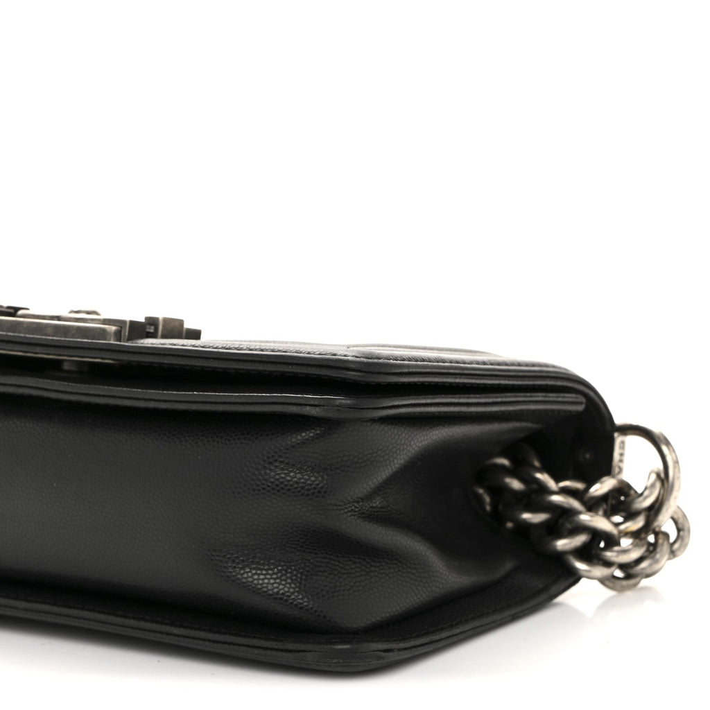 Chanel Caviar Quilted Small Boy Flap Black