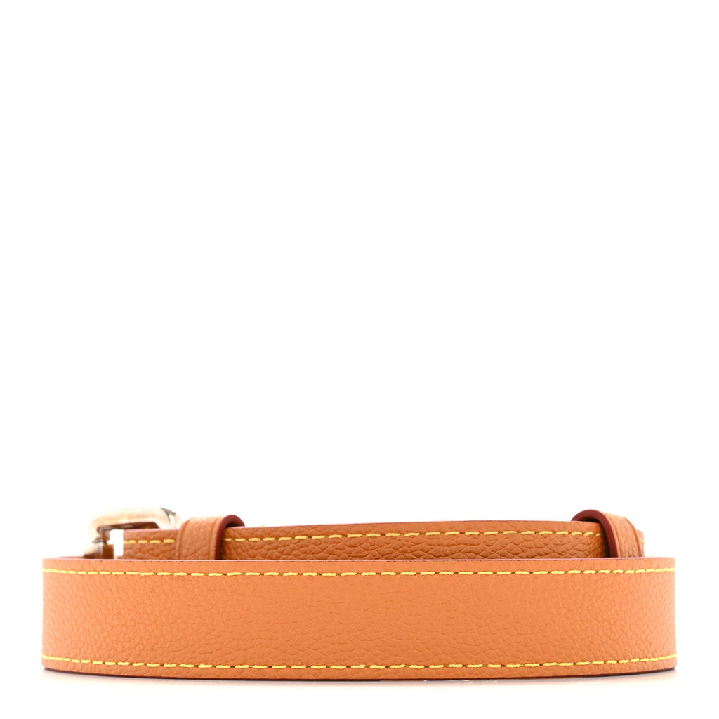 Louis Vuitton Grained Calfskin Marelle Strap Honey Miel