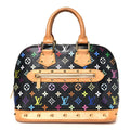 Louis Vuitton Monogram Multicolor Alma PM Black
