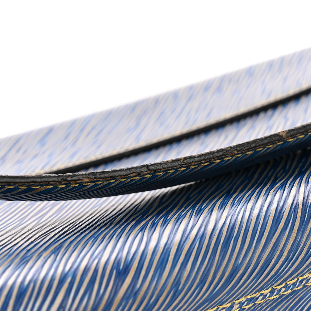 Louis Vuitton Epi Twist Shoulder Bag MM Denim Light