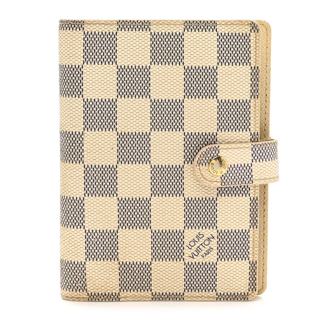 Louis Vuitton Damier Azur Small Ring Agenda Cover
