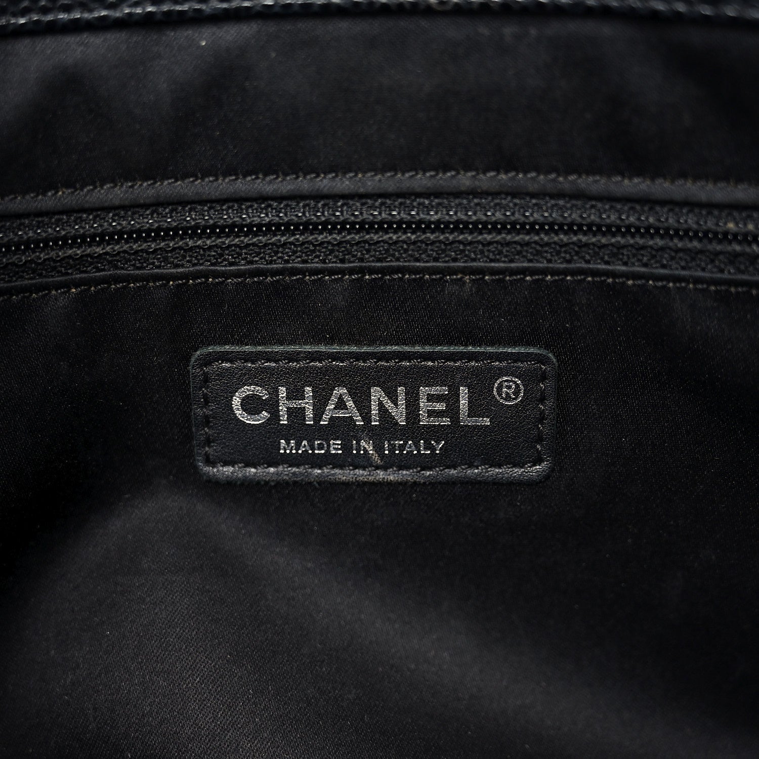 Chanel Caviar Quilted XL Grand Shopping Tote GST Black