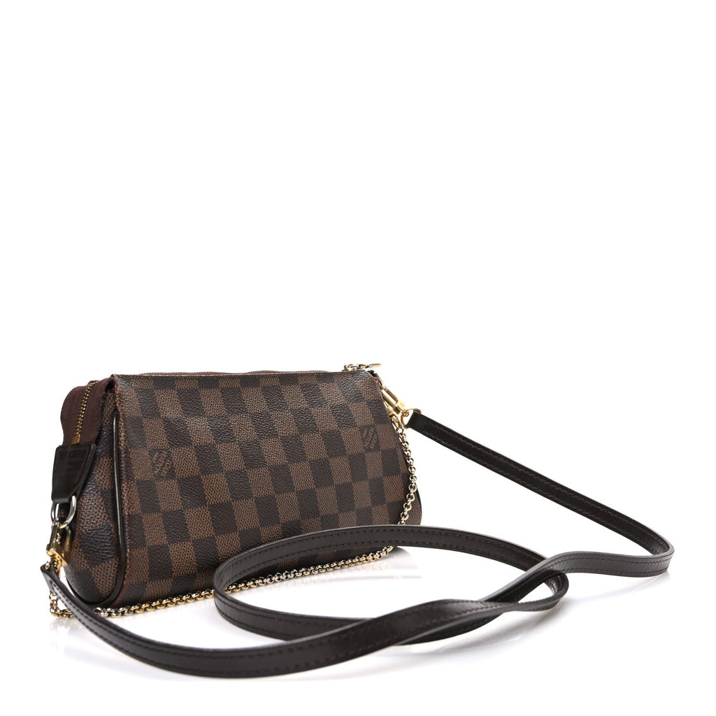 Louis Vuitton Damier Ebene Eva Clutch