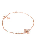 Louis Vuitton 18K Pink Gold Diamond Idylle Blossom Bracelet