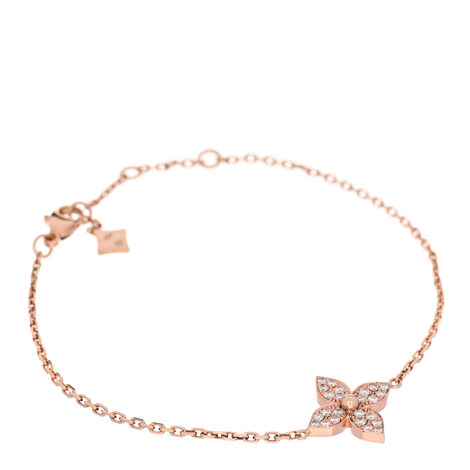 Louis Vuitton 18K Pink Gold Diamond Idylle Blossom Bracelet