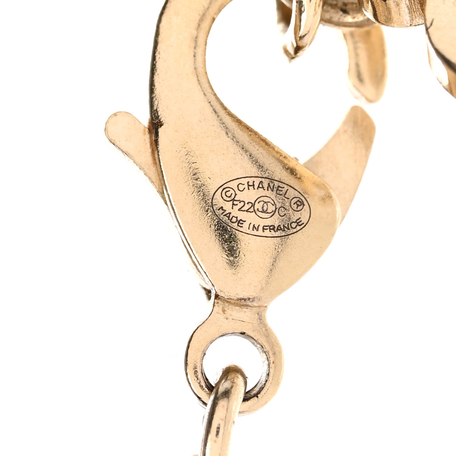 Crystal Pearl CC Choker Gold