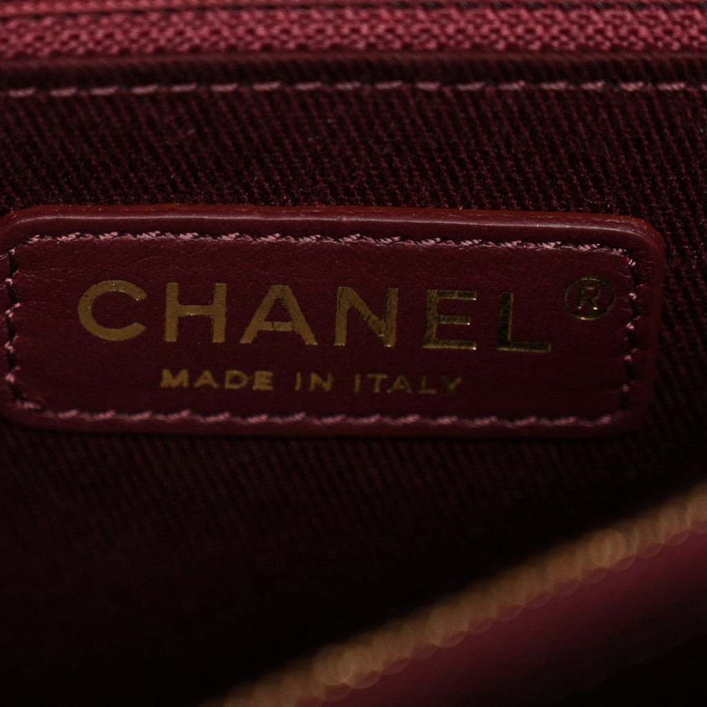 Chanel Caviar Quilted Small Coco Handle Flap Black