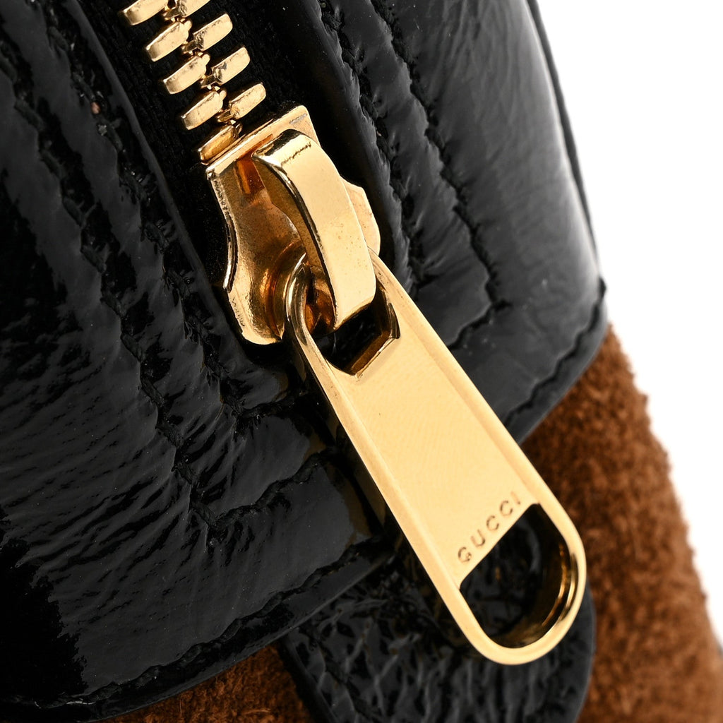 Gucci Suede Small Ophidia Belt Bag 85 34 Brown