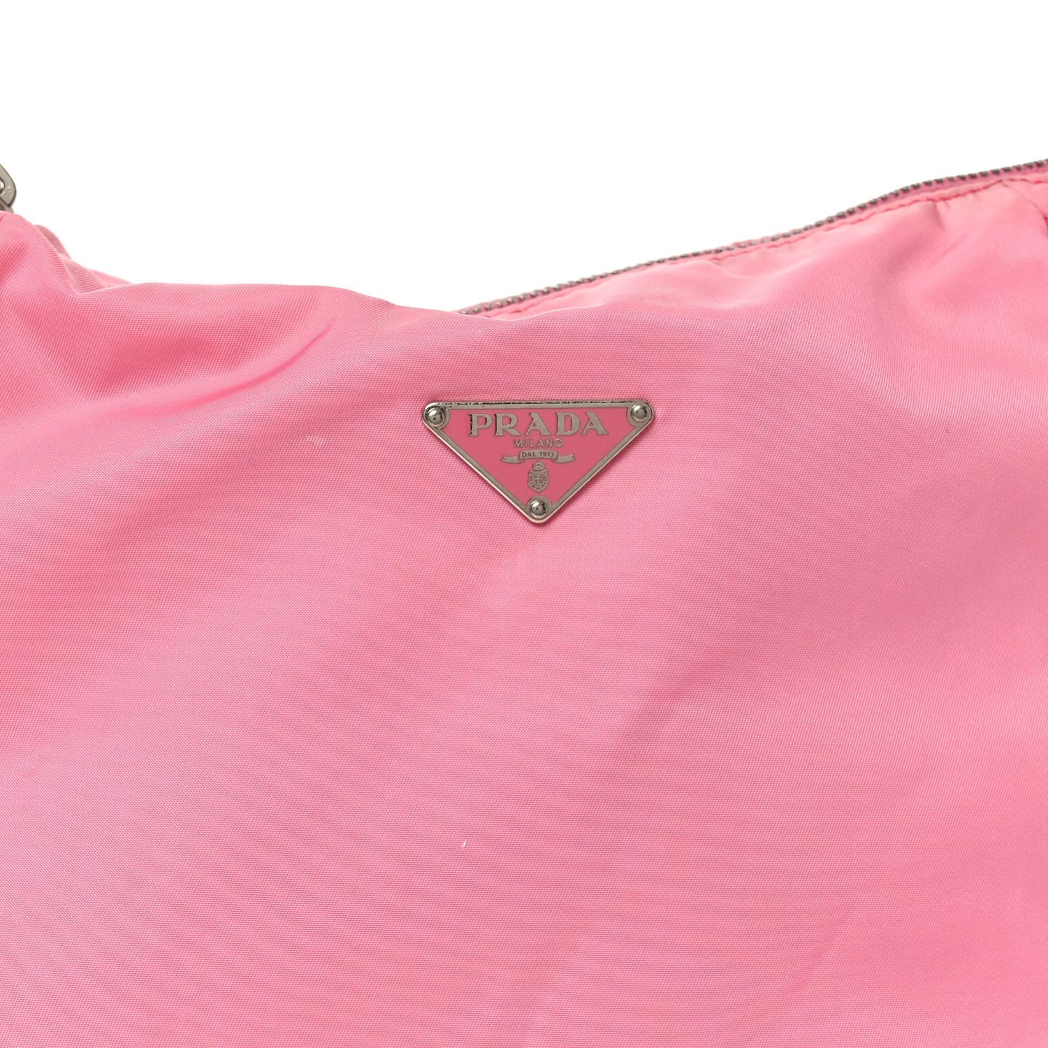 Prada Tessuto Nylon Shoulder Bag Begonia