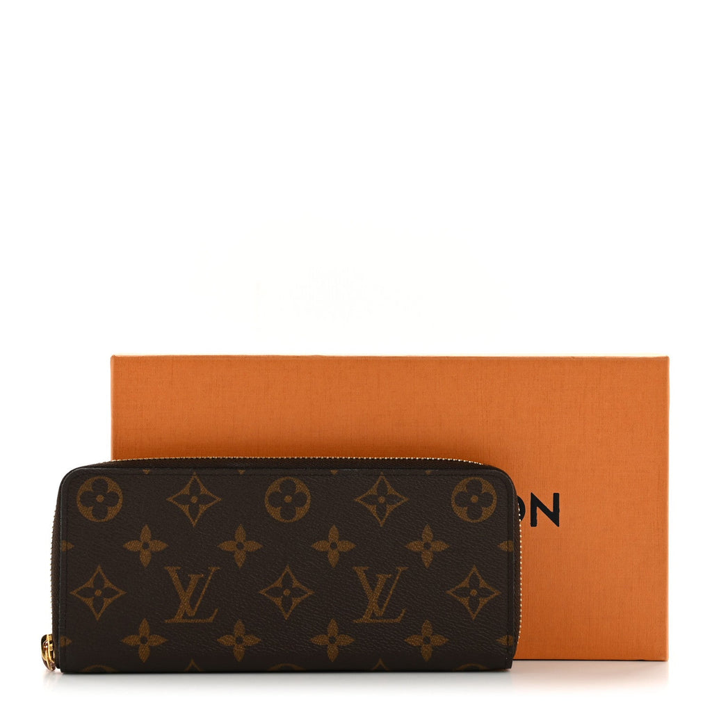 Louis Vuitton Monogram Clemence Wallet Rose Ballerine
