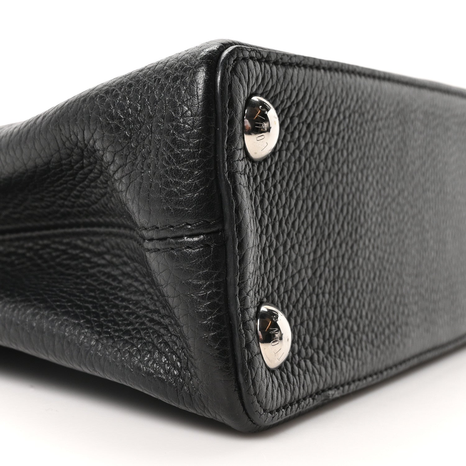 Louis Vuitton Taurillon Capucines BB Black General Blue Pink
