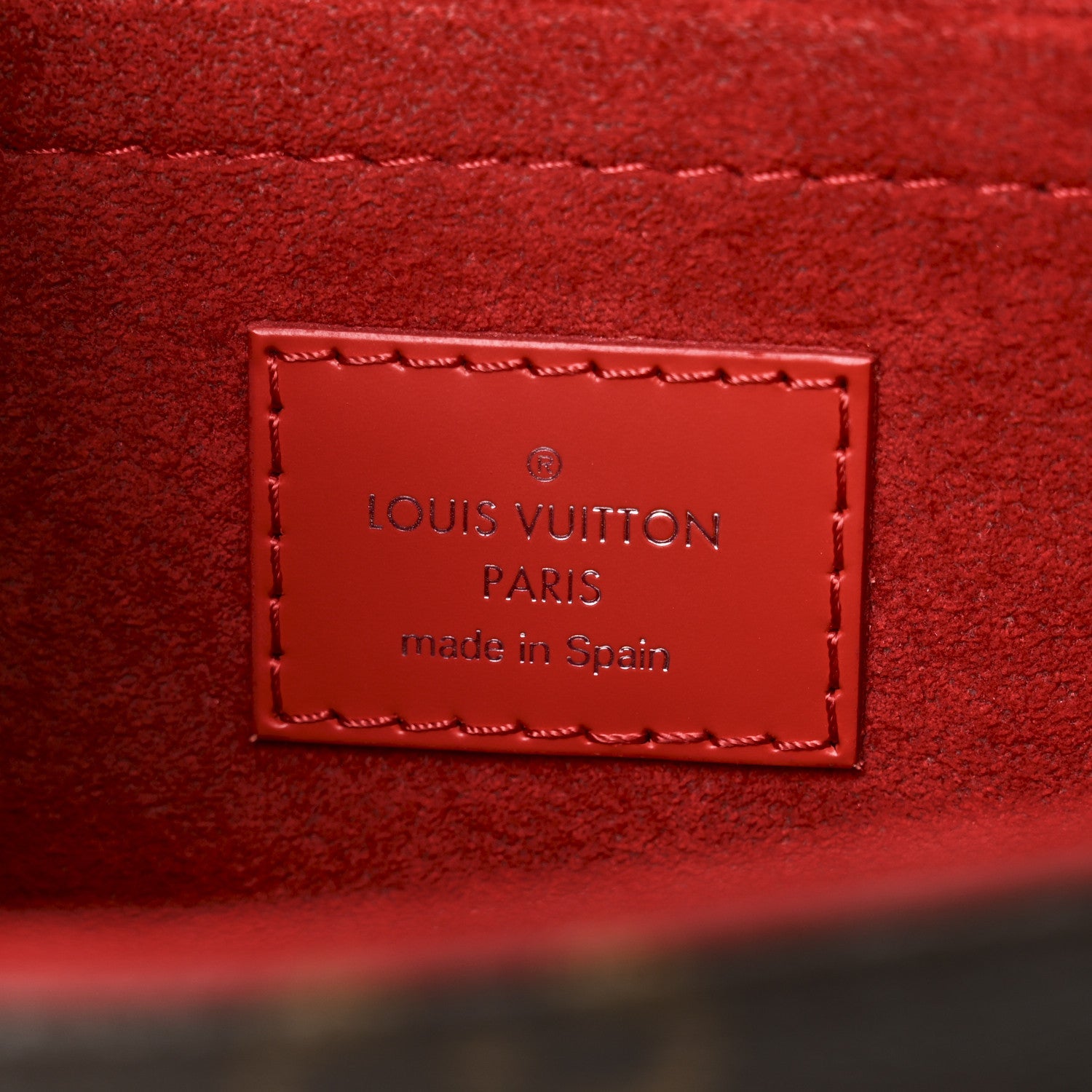 Louis Vuitton Monogram Epi Saint Michel Coquelicot