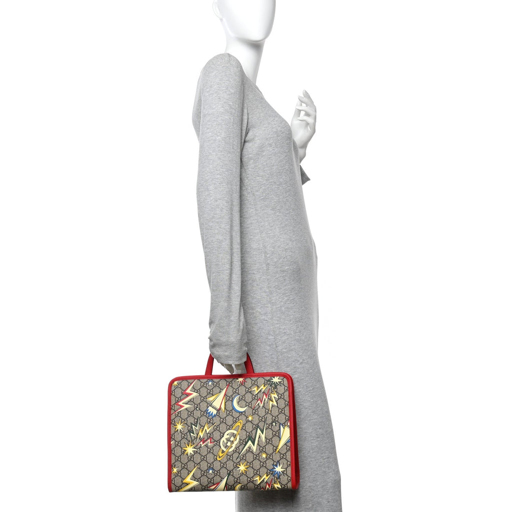 Gucci GG Supreme Monogram Space Childrens Tote