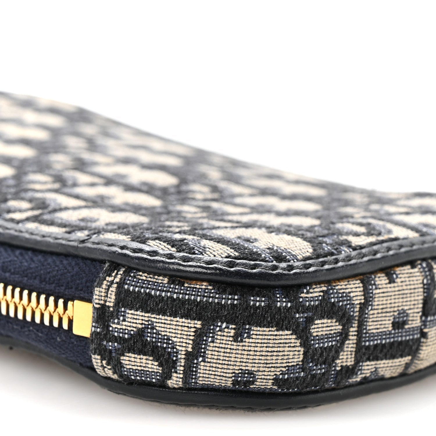 Christian Dior Oblique 30 Montaigne Phone Holder Blue